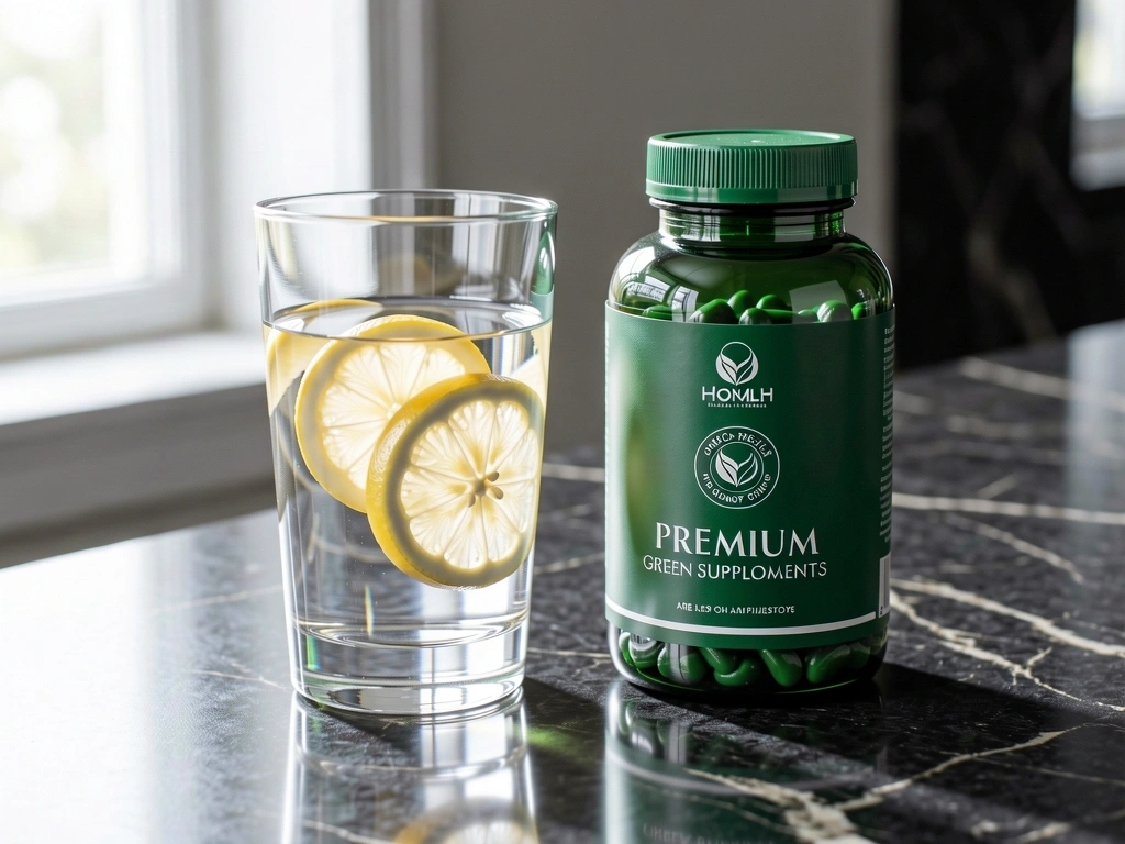 Morning wellness routine setup